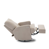 Madison Electric Swivel Glider Recliner Chair – Teddy Fabric Truffle