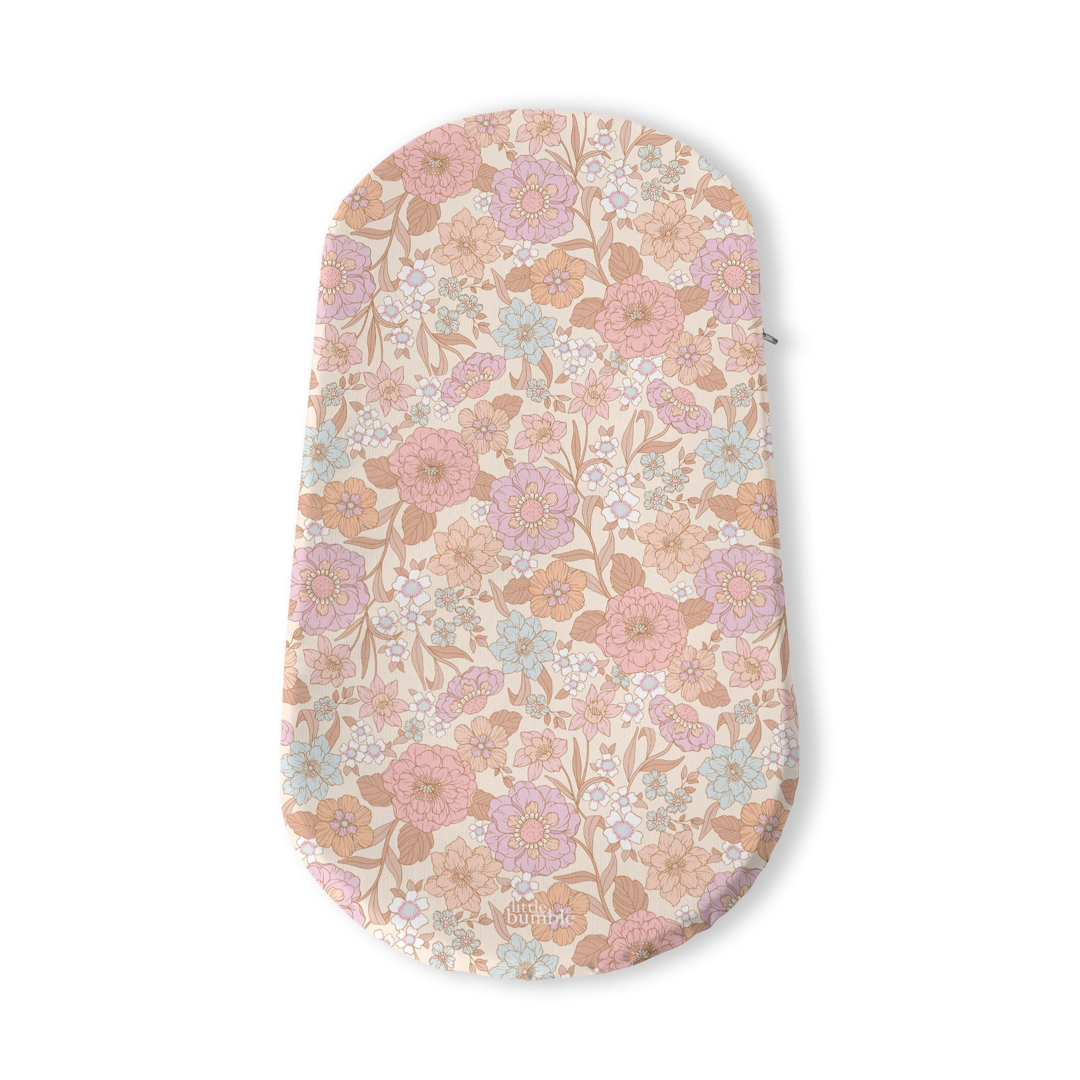 Changing Basket Mat Liner - Pretty Floral