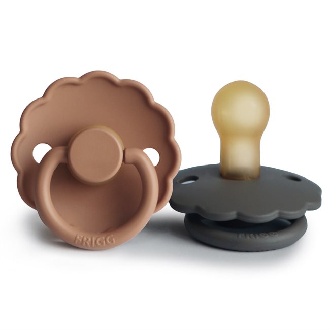 FRIGG Daisy Natural Rubber Dummy 2-Pack (Graphite/Peach Bronze)