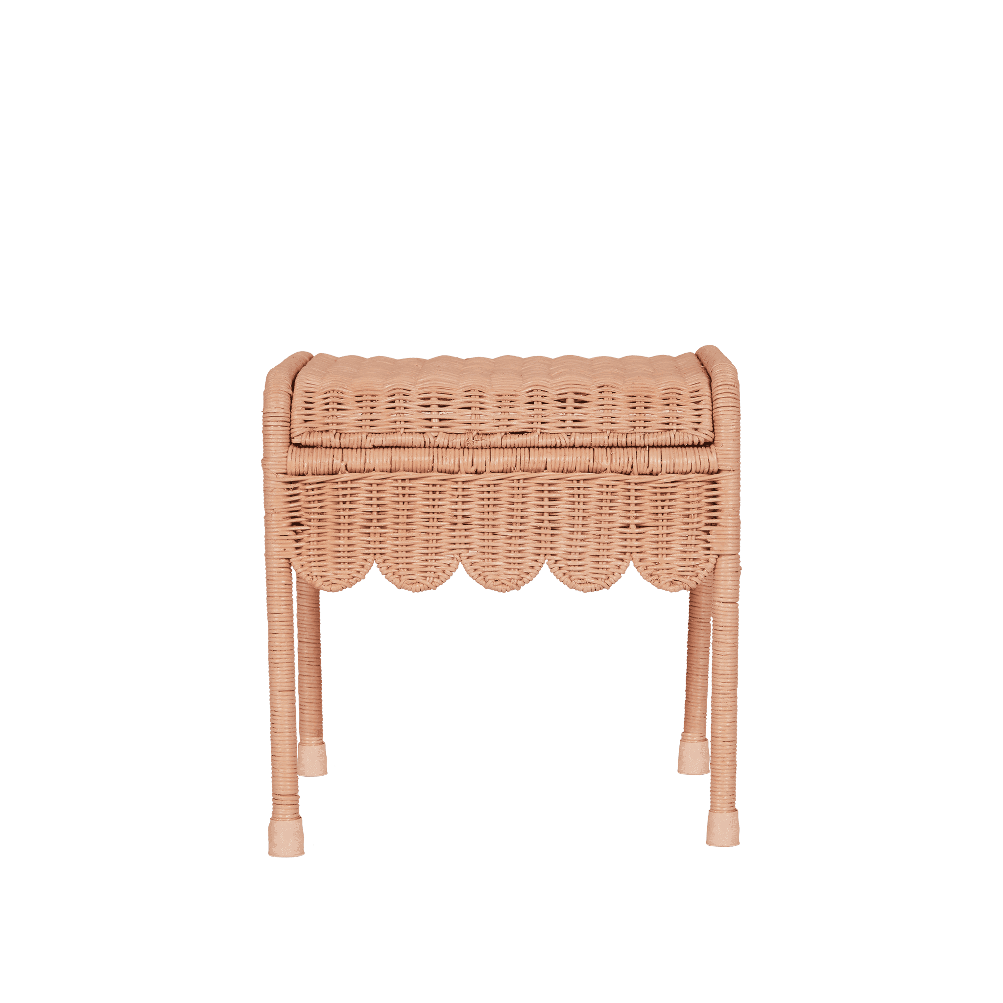 Petal Storie Stool - Seashell Pink