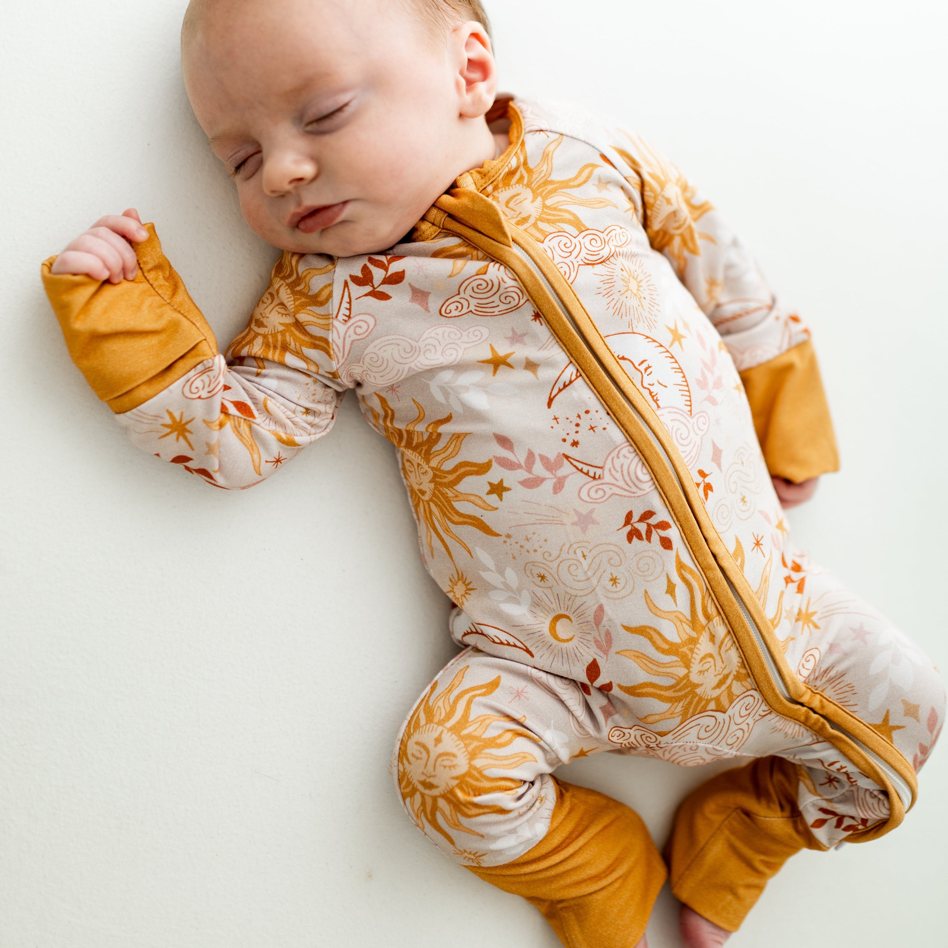 Celestial 2 Way Zip Sleepsuit