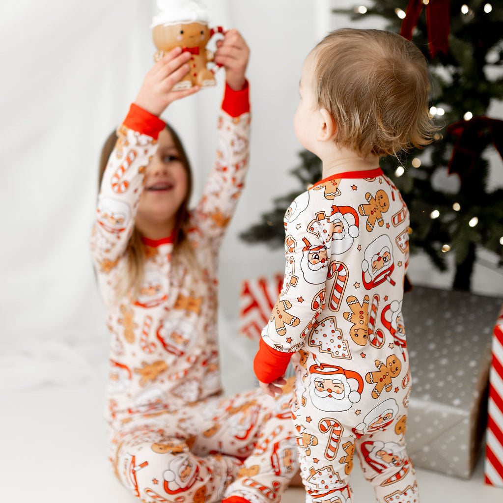 Christmas Treats Zip Sleepsuit