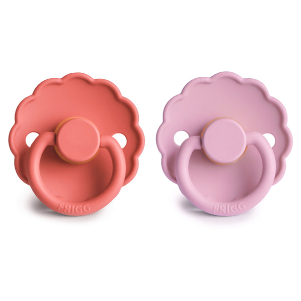 FRIGG Daisy Natural Rubber Dummy 2-Pack (Poppy/Lupine)