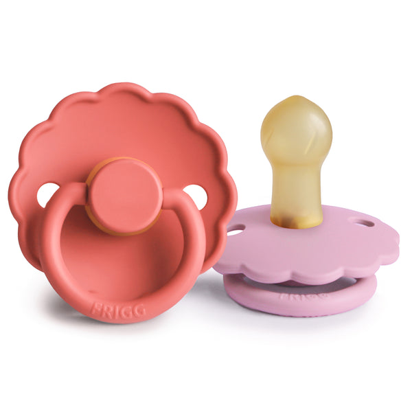 FRIGG Daisy Natural Rubber Dummy 2-Pack (Poppy/Lupine)