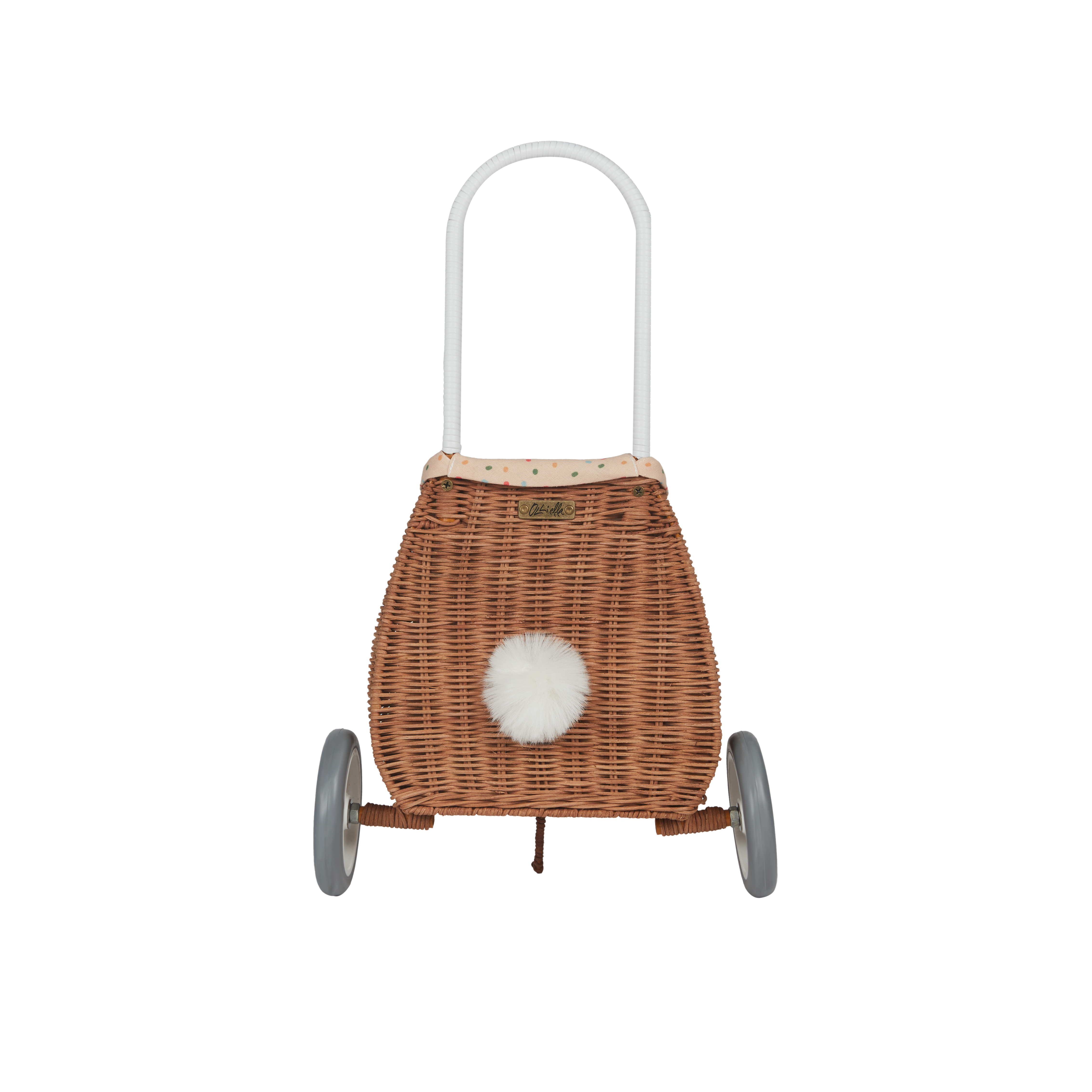 Rattan Bunny Luggy with Lining – Gumdrop