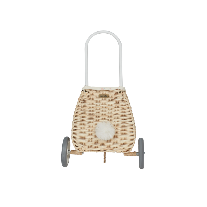 Rattan Bunny Luggy with Lining – Pansy