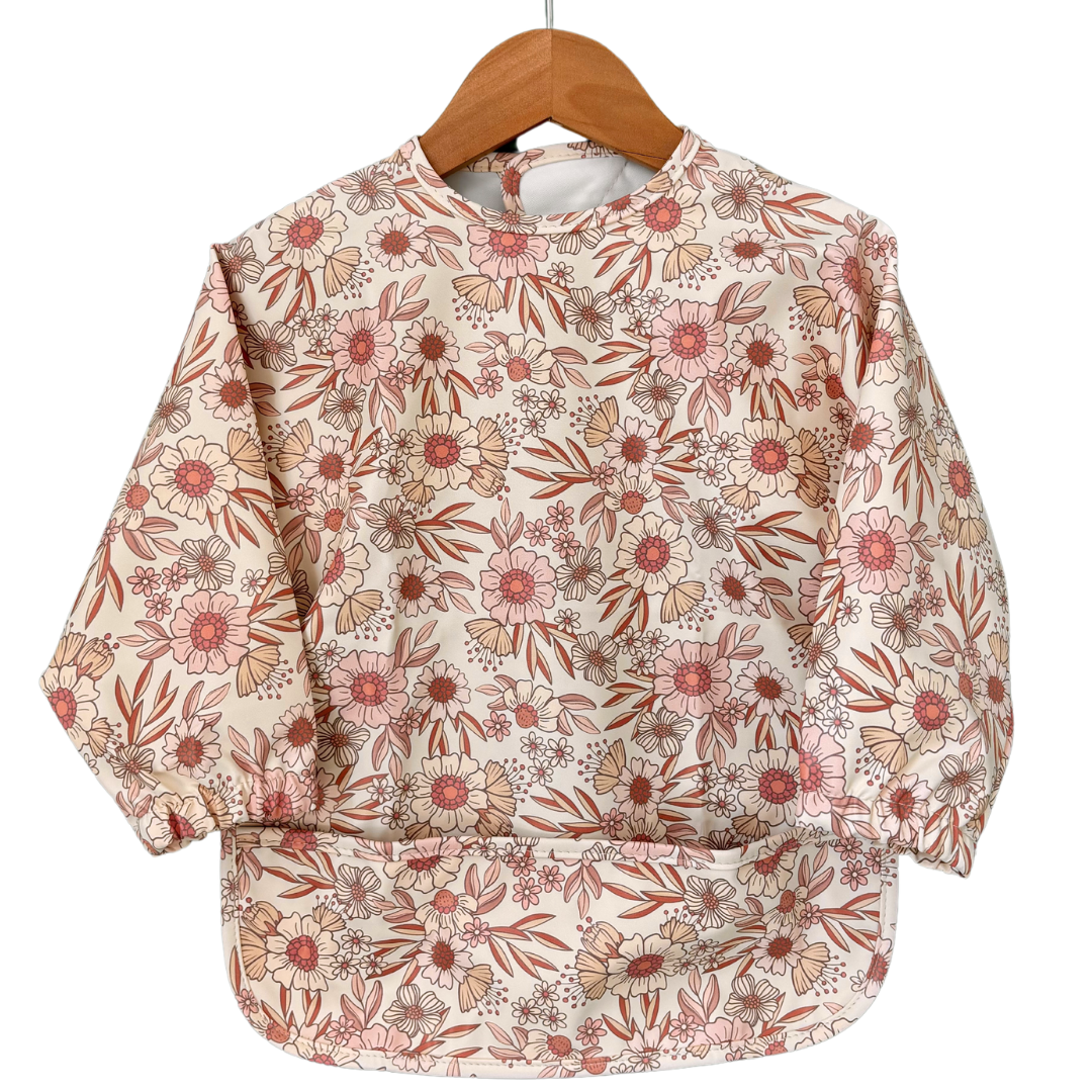 Coverall Bib - Retro Floral