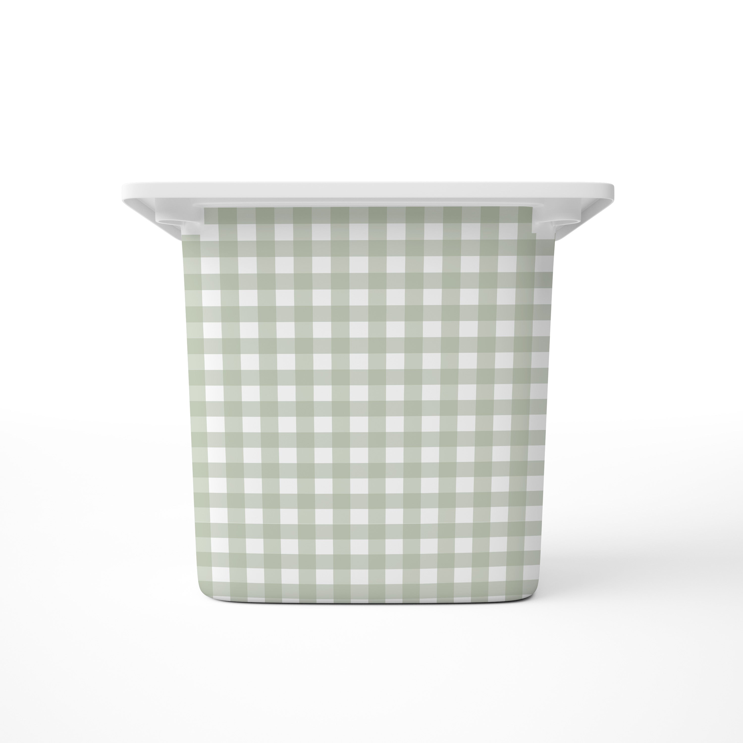 Sage Gingham - IKEA Trofast Drawer Stickers