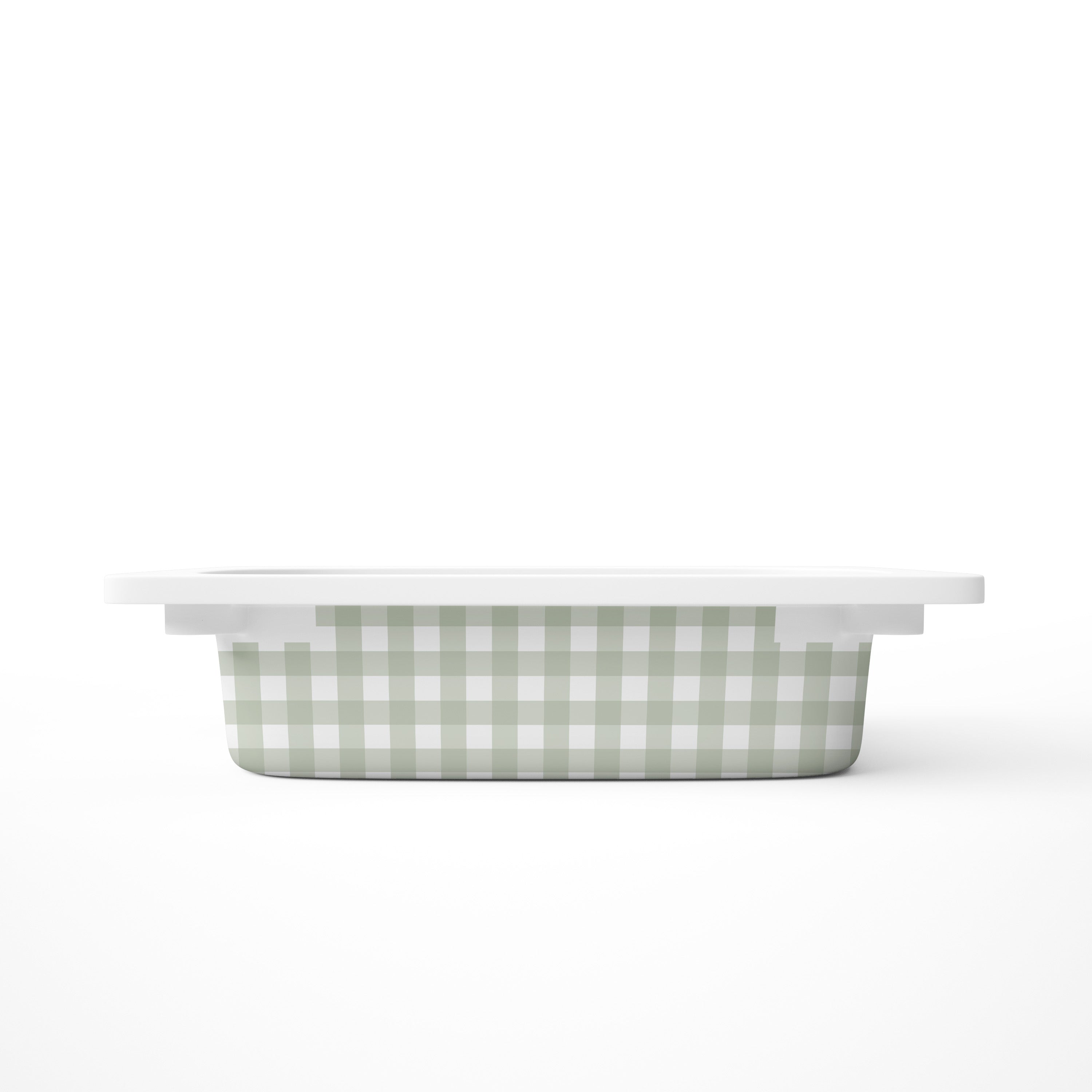Sage Gingham - IKEA Trofast Drawer Stickers