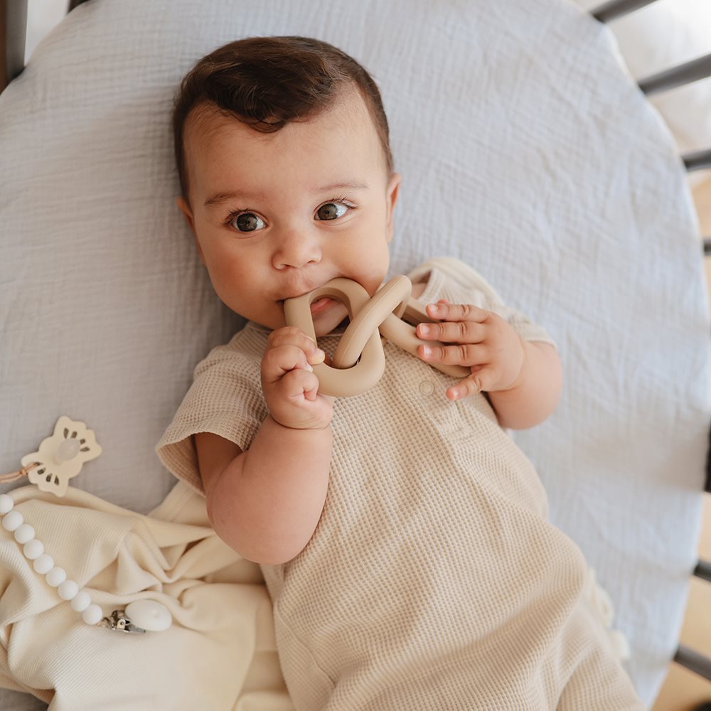 Mushie Links Teether - Shifting sand