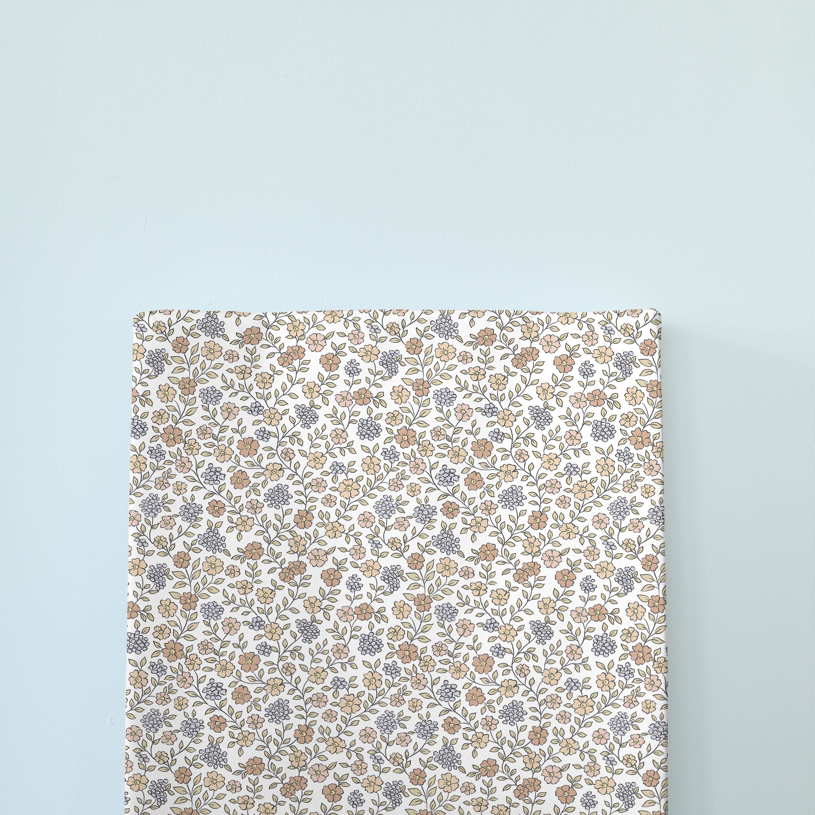 Anti Roll Changing Mat - Spring Blooms