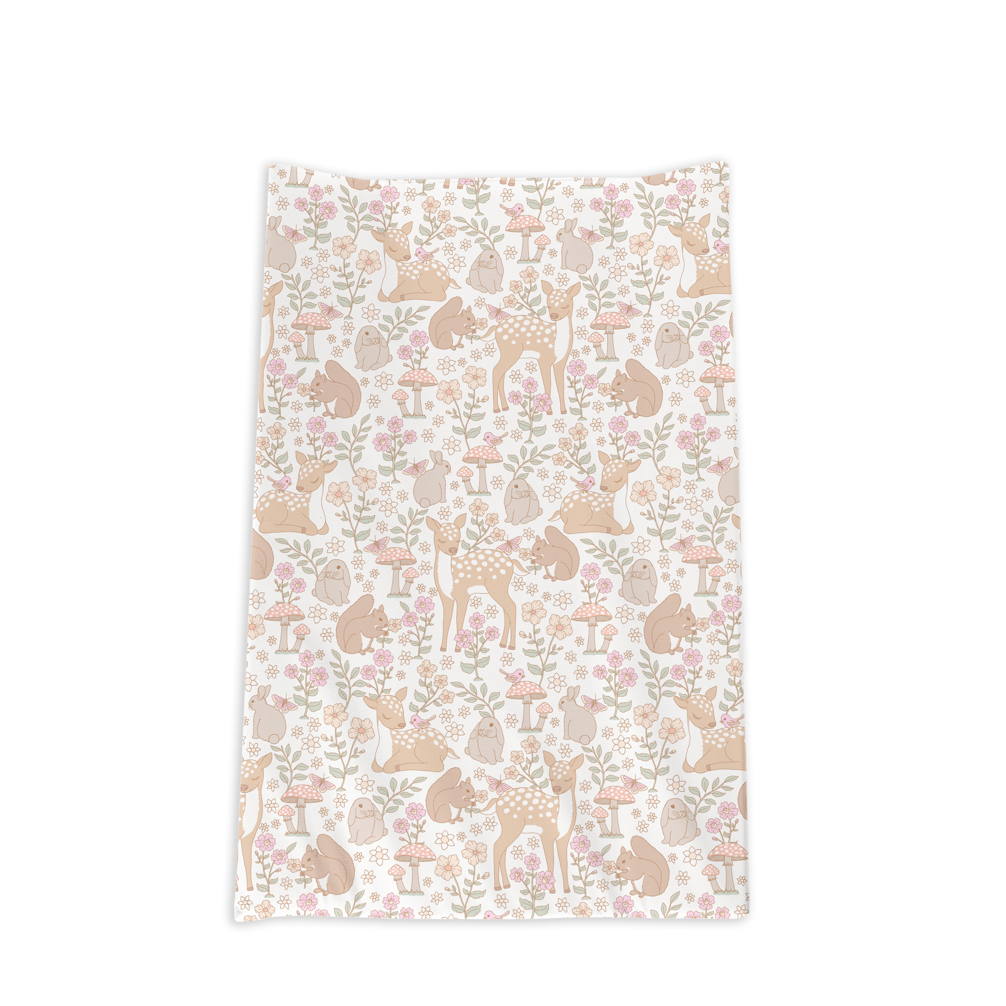 PRE ORDER - Anti Roll Changing Mat - Spring Woodland