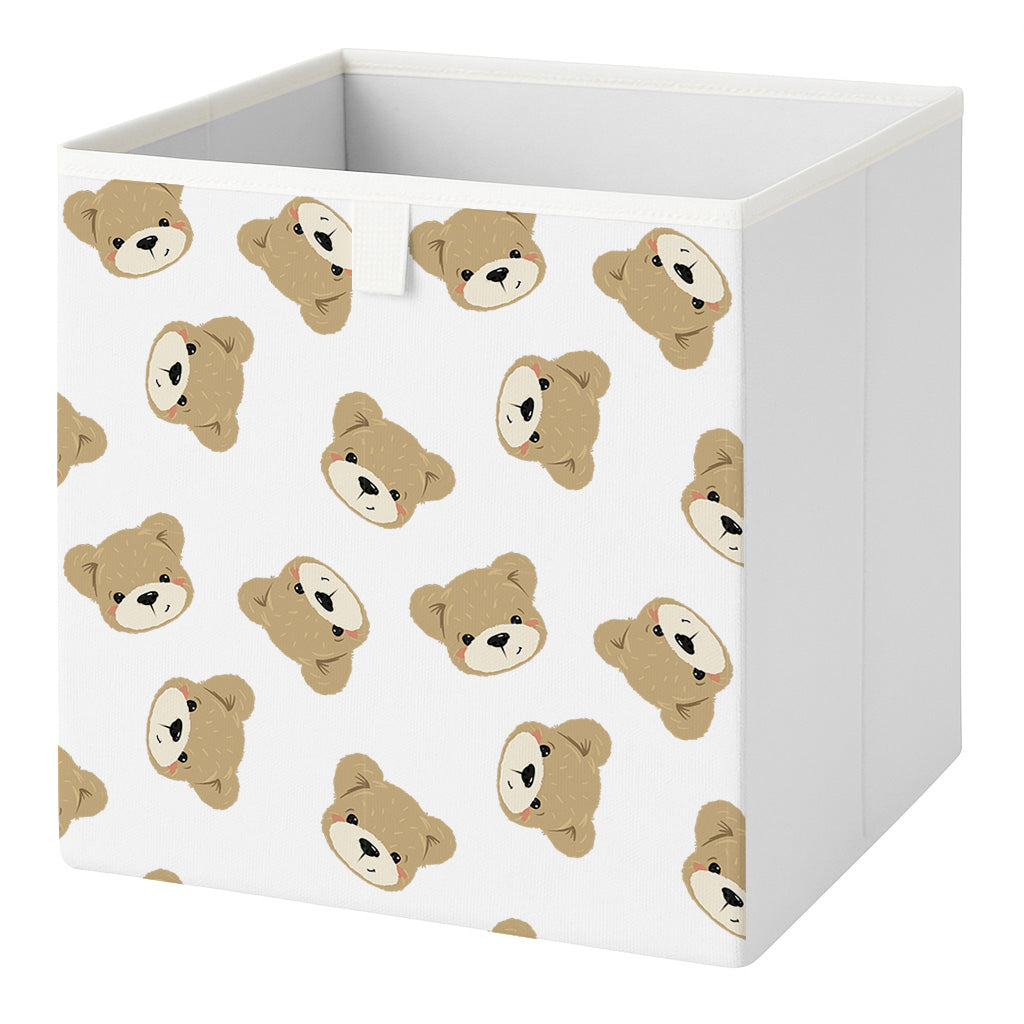 Cube Storage Box - Teddy Bears