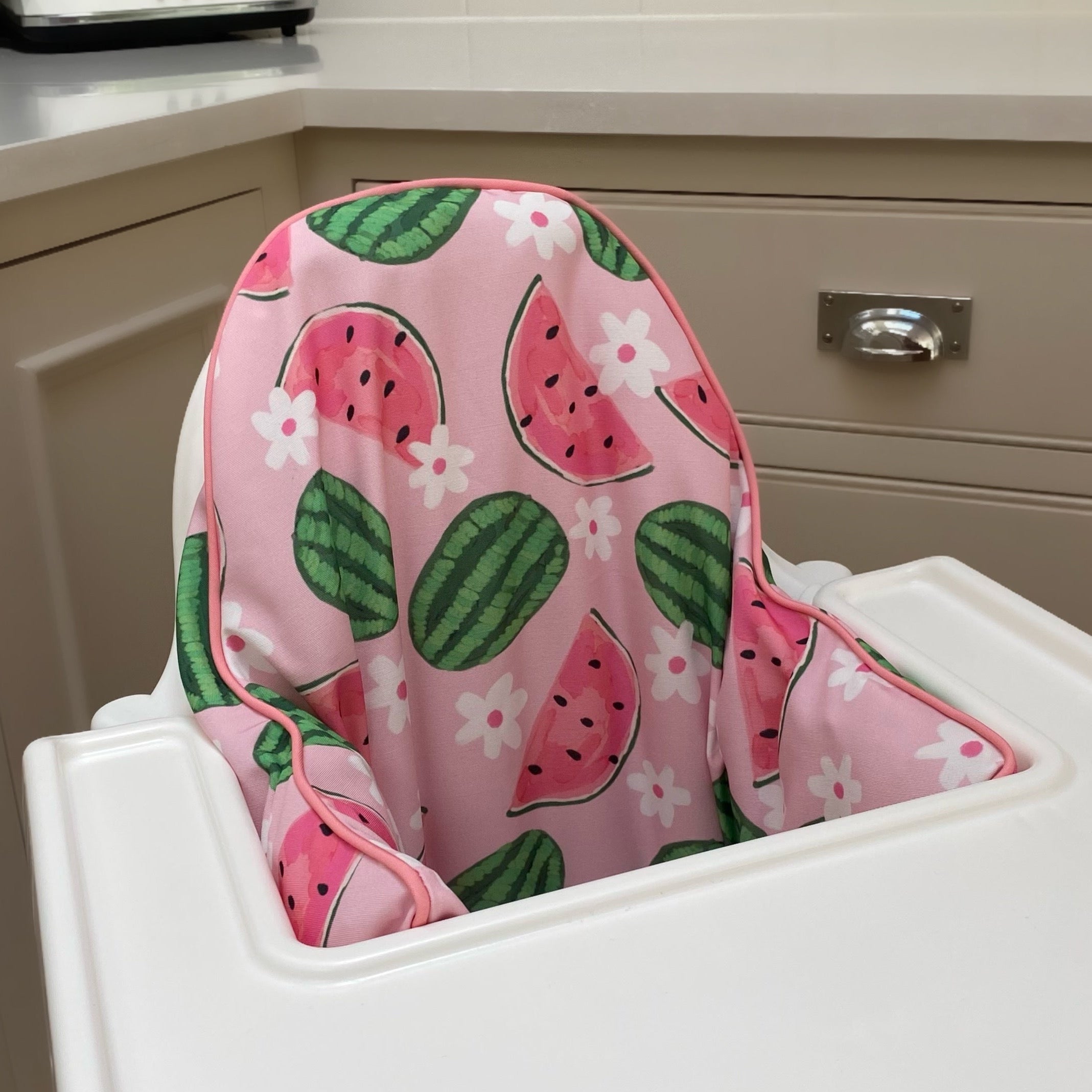 Highchair Cushion Cover - Watermelon