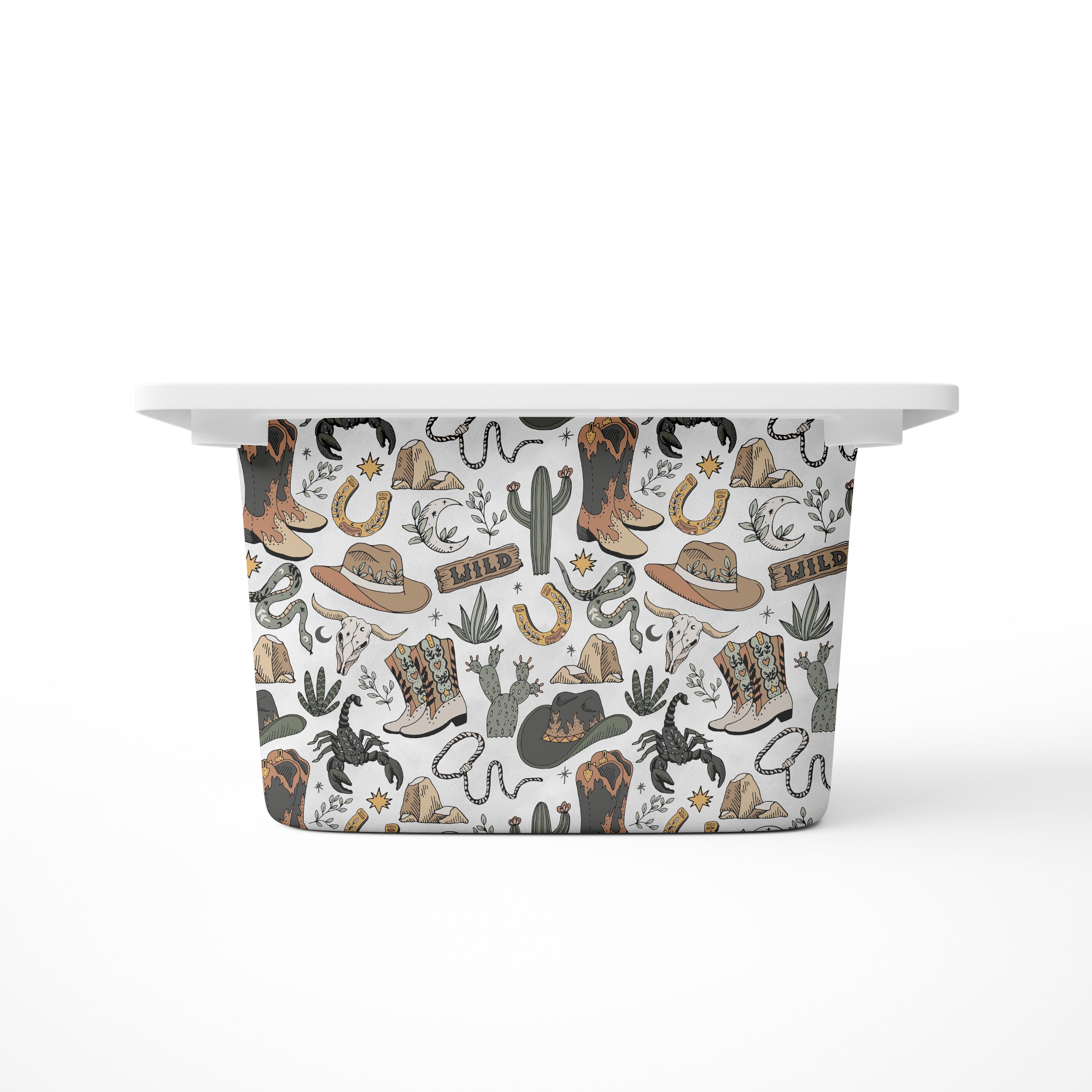 Wild West Green - IKEA Trofast Drawer Stickers