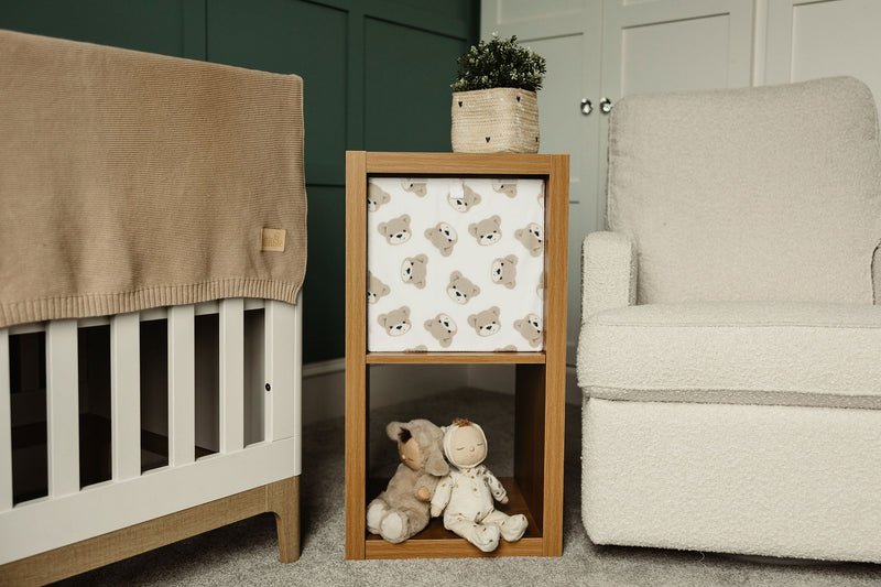 Mini crib with storage on sale