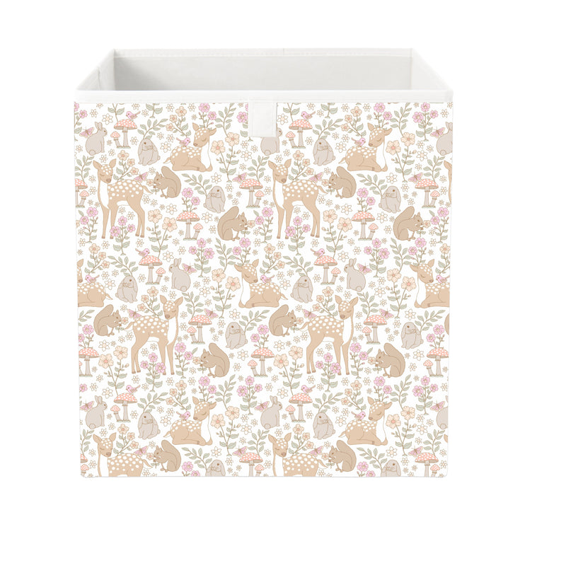 Cube Storage Box - Spring Woodland