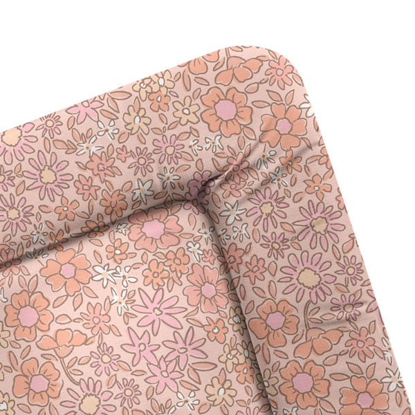 Ditsy Floral Coral - Standard Changing Mat