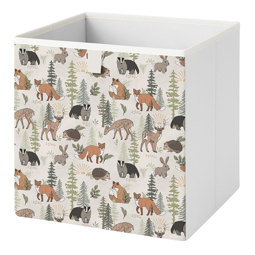Cube Storage Box - In The Forest