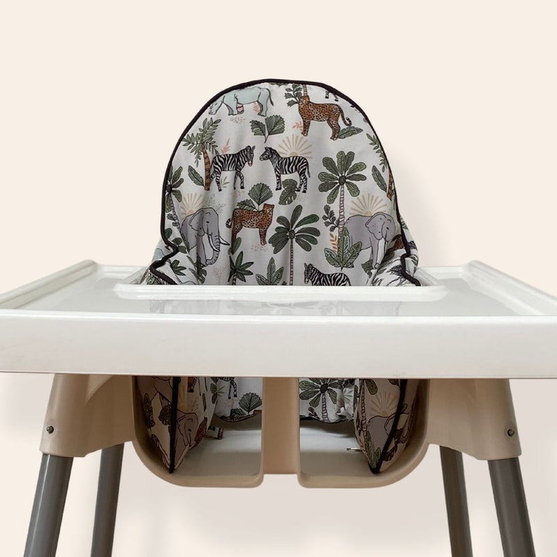Highchair Cushion Cover - In The Jungle