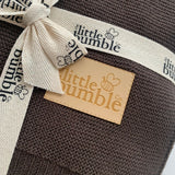 Luxury Knitted Blanket - Dark Cocoa - The Little Bumble Co.
