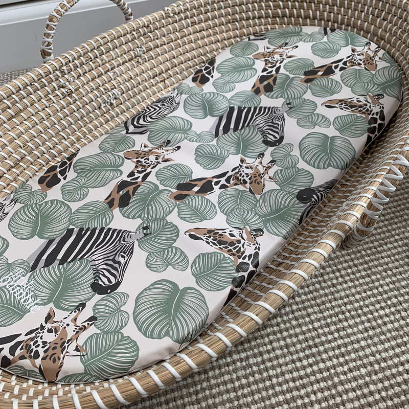 Changing top basket pad