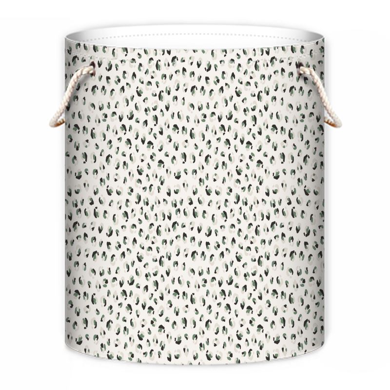 Storage Bag - Leopard Print (Green) - The Little Bumble Co.