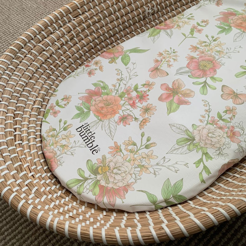 Changing Basket Mat Liner - Summer Floral