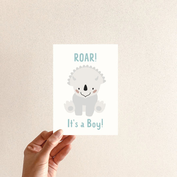 Greeting Card - Roar - The Little Bumble Co.