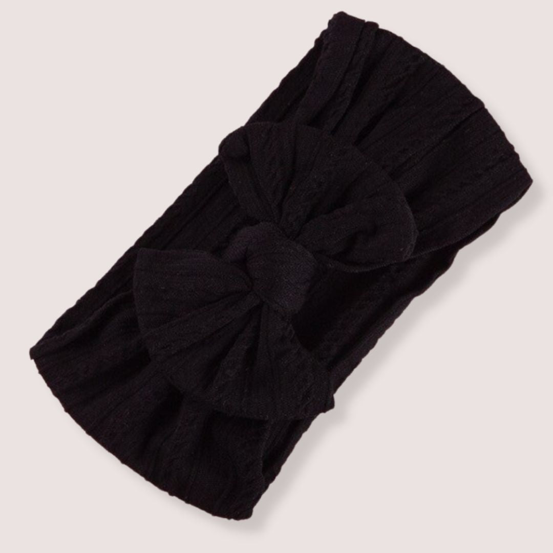 Bow Headband - Black