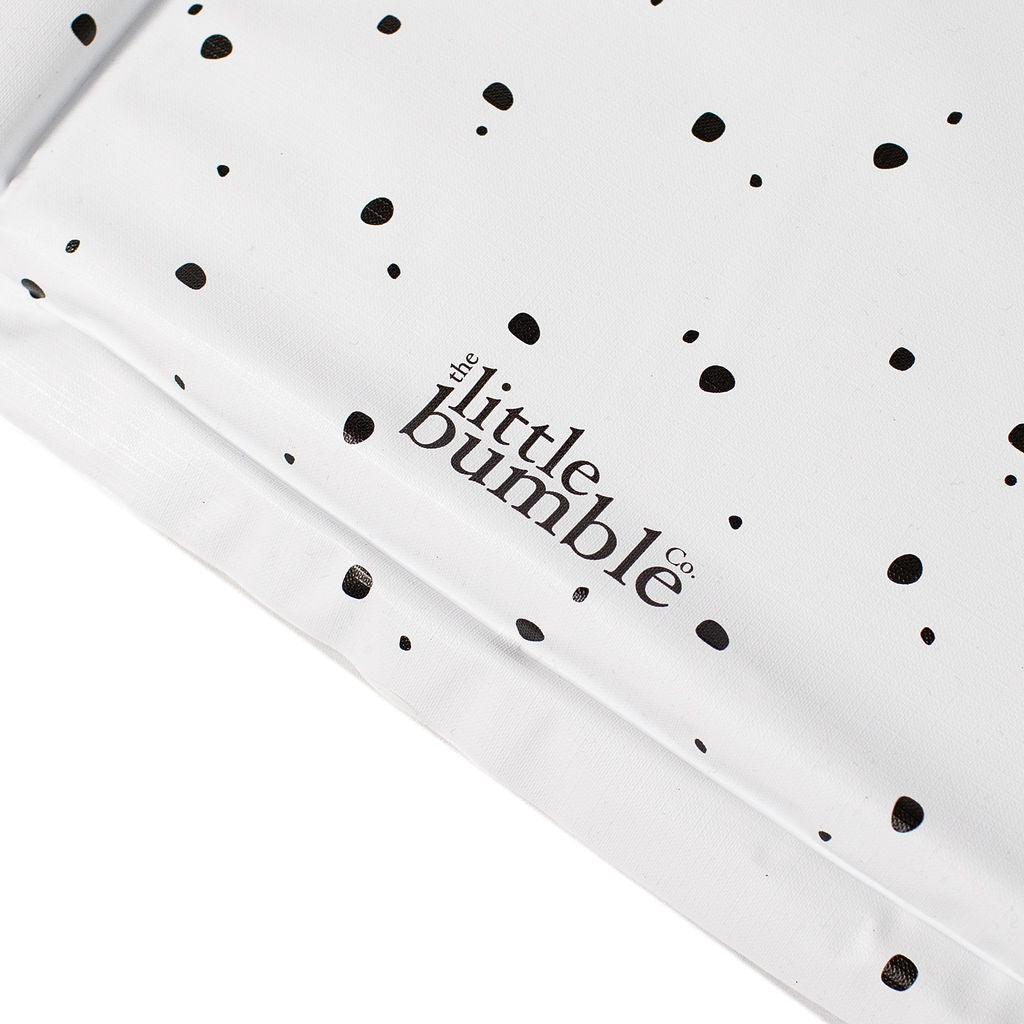 Standard Changing Mat - Black Mini Dots - The Little Bumble Co.