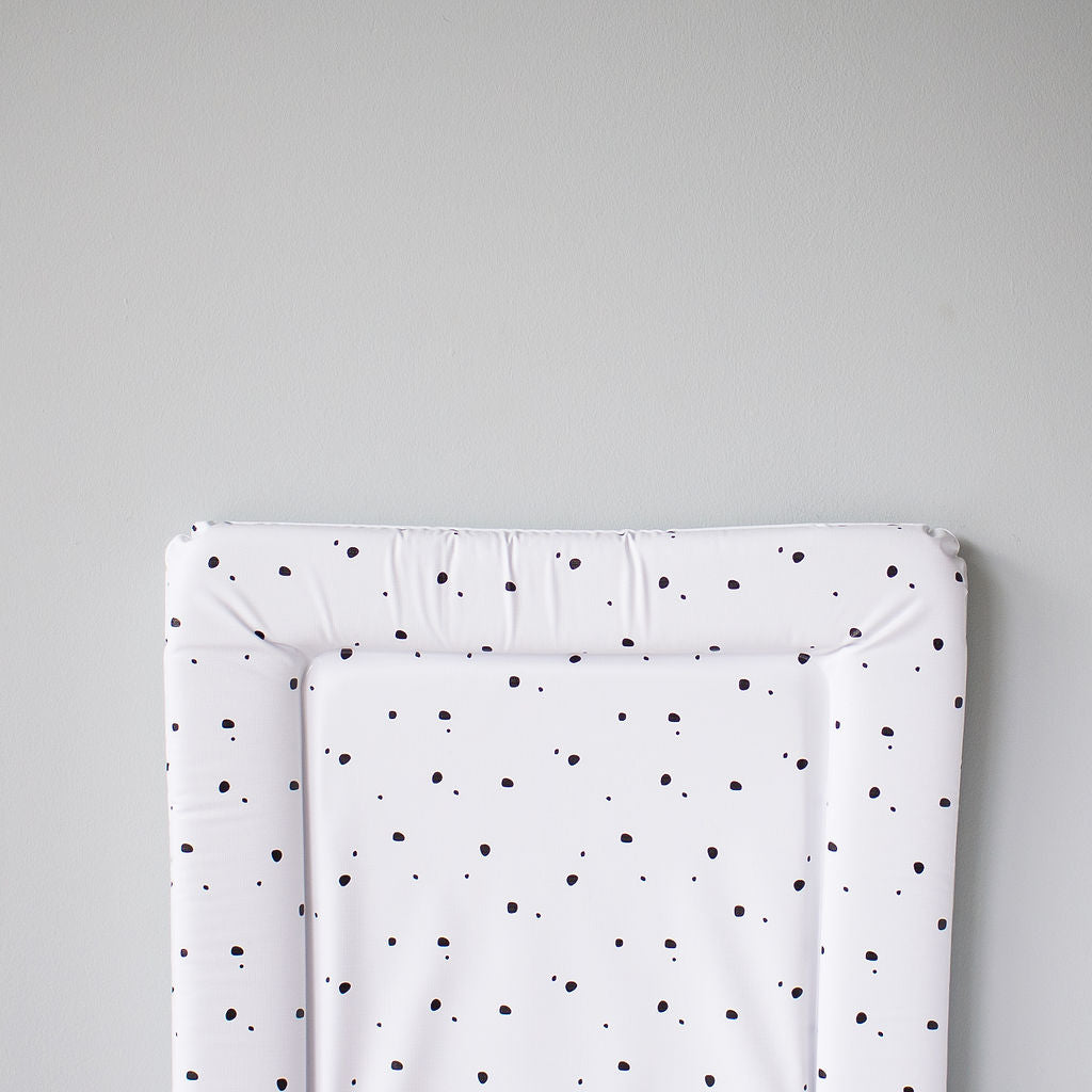 Standard Changing Mat - Black Mini Dots - The Little Bumble Co.