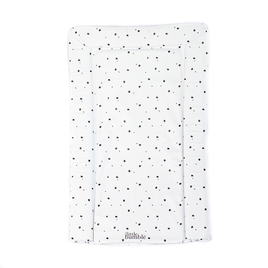 Standard Changing Mat - Black Mini Dots - The Little Bumble Co.