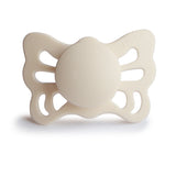 FRIGG Butterfly Anatomical Silicone Dummy (Cream) Size 1