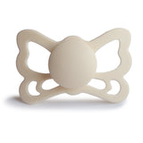 FRIGG Butterfly Anatomical Silicone Dummy (Cream) Size 2