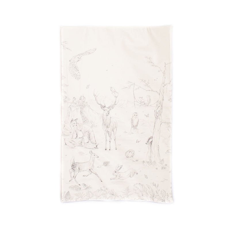 Anti Roll Changing Mat - Woodland Scene - The Little Bumble Co.