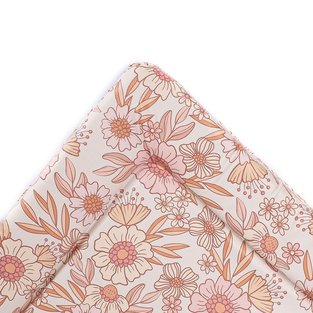 Standard Changing Mat - Retro Floral - The Little Bumble Co.