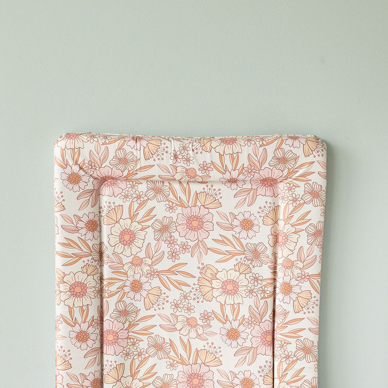 Standard Changing Mat - Retro Floral - The Little Bumble Co.