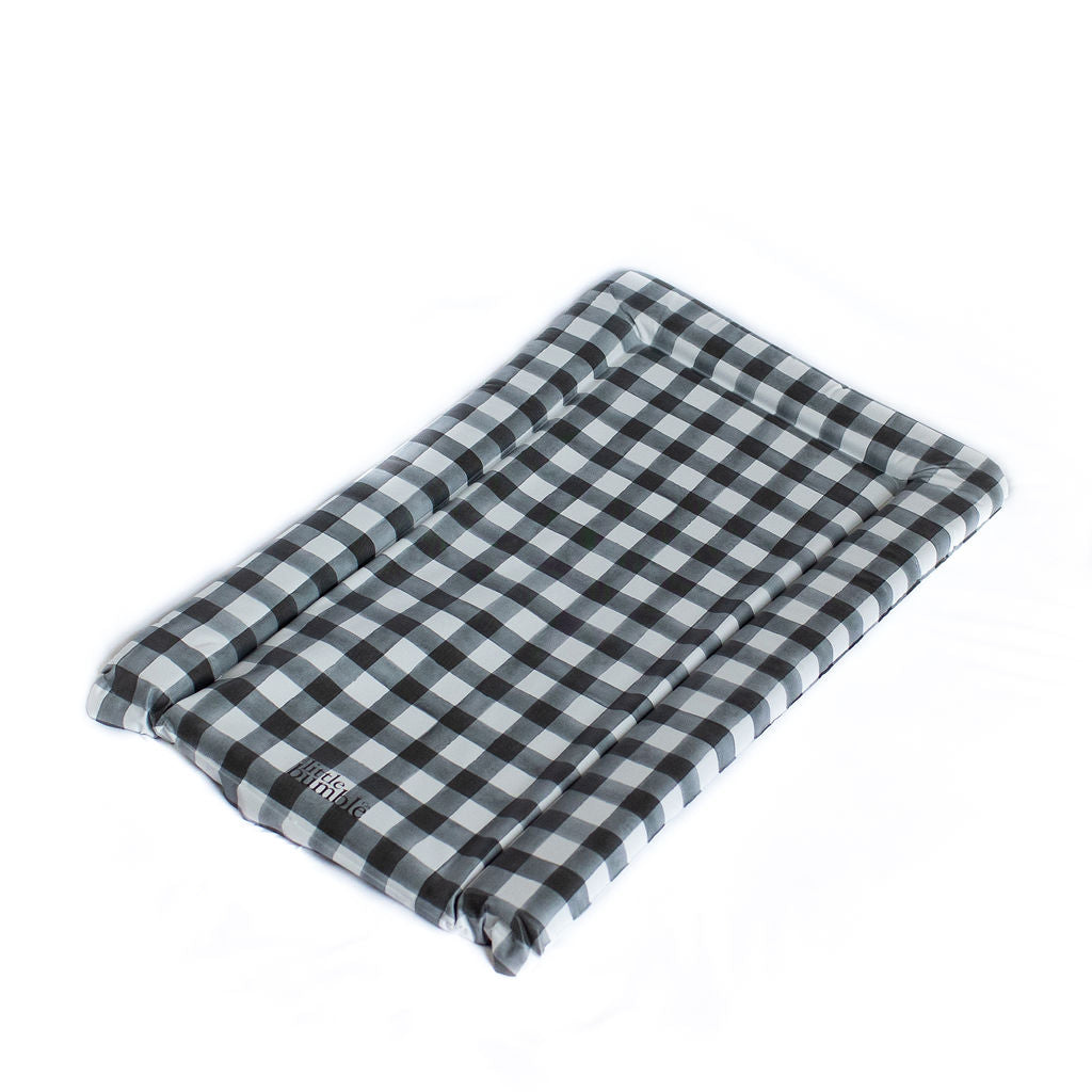 Standard Changing Mat - Black Buffalo Check - The Little Bumble Co.