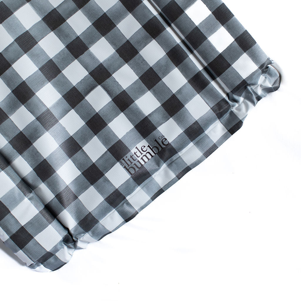 Standard Changing Mat - Black Buffalo Check - The Little Bumble Co.