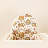 Highchair Cushion Cover - Waffles & Pancakes/Neutral Dots