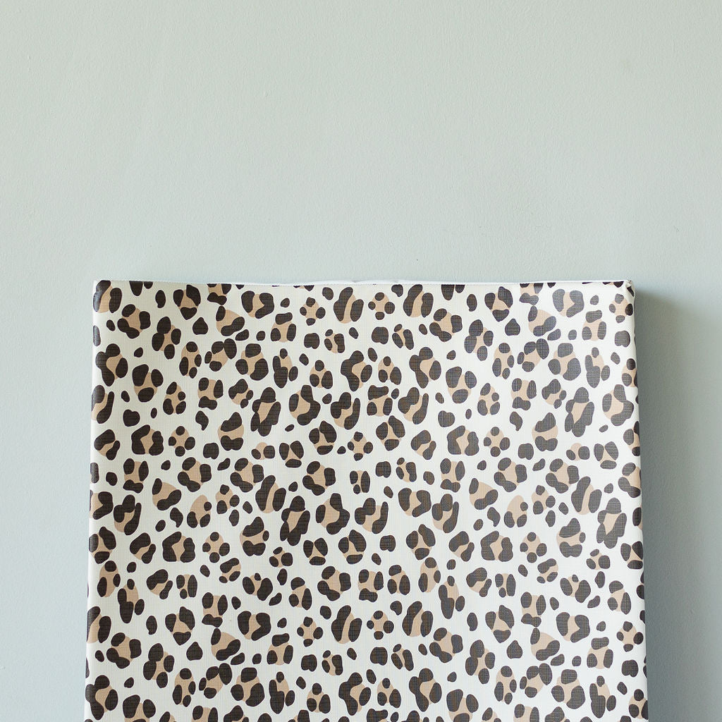 Anti Roll Changing Mat - Leopard Print