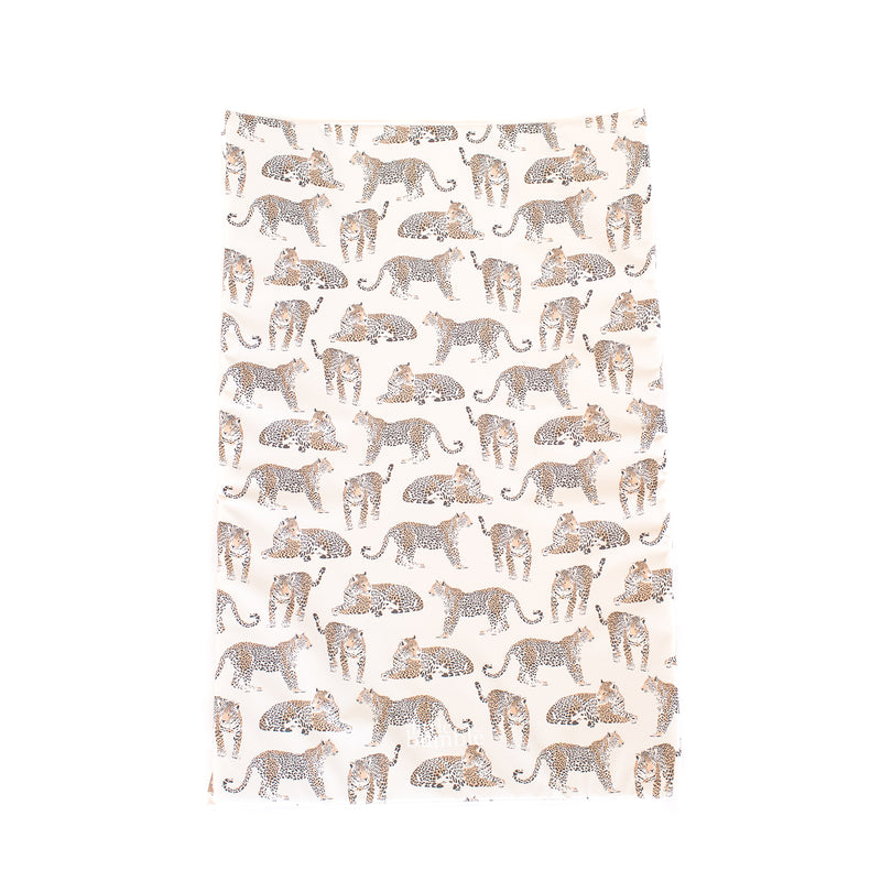 Anti Roll Changing Mat - Neutral Leopard - The Little Bumble Co.