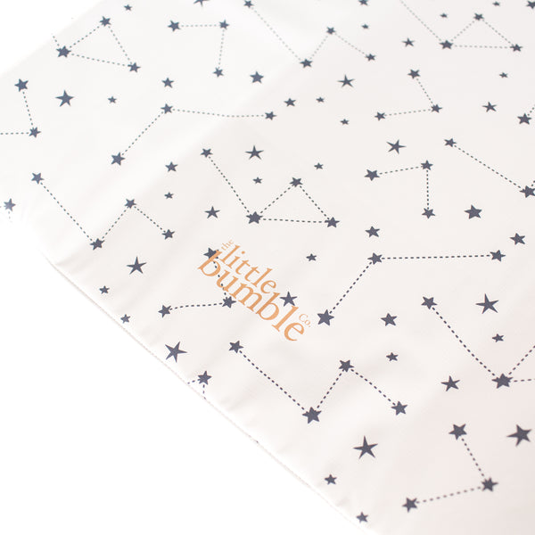 Anti Roll Changing Mat - Constellation - The Little Bumble Co.