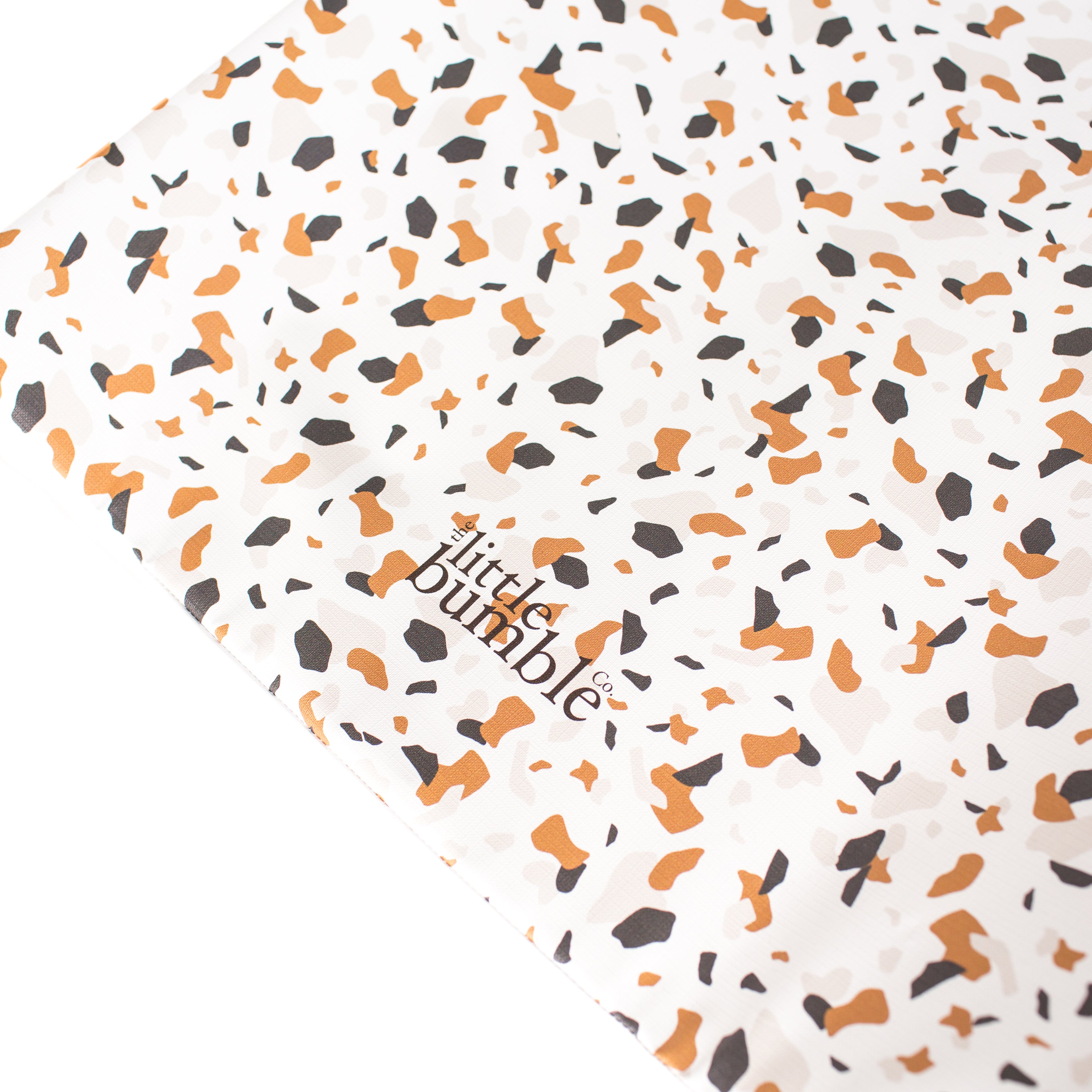 Anti Roll Changing Mat - Terrazzo - The Little Bumble Co.