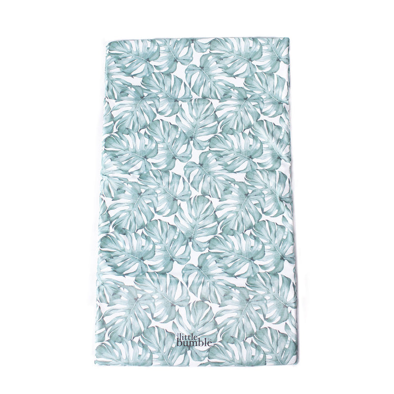 Travel Changing Mat - Jungle Leaves - The Little Bumble Co.