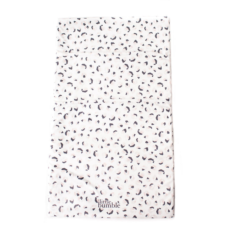 Travel Changing Mat - Leopard Print (Pink) - The Little Bumble Co.
