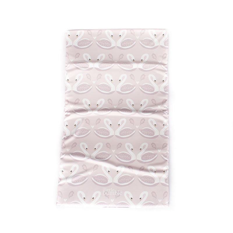 Travel Changing Mat - Pink Swan - The Little Bumble Co.