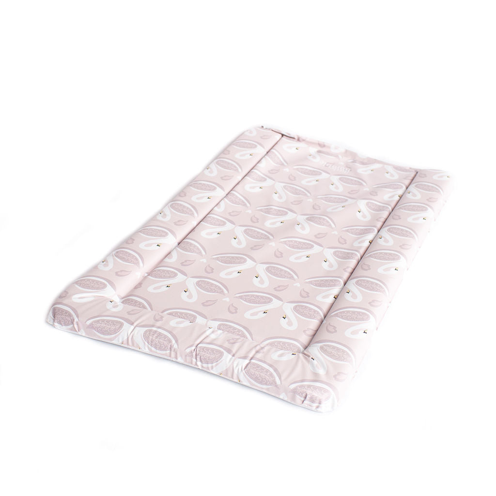 Standard Changing Mat - Pink Swan - The Little Bumble Co.