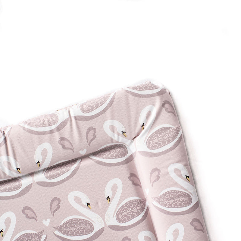 Standard Changing Mat - Pink Swan - The Little Bumble Co.